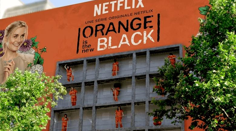 marketing de guerrilha Netflix